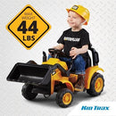 CAT 6V Frontloader Ride-On Toy for Toddlers Aged 18-36 Months with Simple Push Button Magic Cars 4