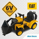 CAT 6V Frontloader Ride-On Toy for Toddlers Aged 18-36 Months with Simple Push Button Magic Cars 5