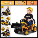 CAT 6V Frontloader Ride-On Toy for Toddlers Aged 18-36 Months with Simple Push Button Magic Cars Variant 0