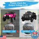 6V Charger for Kidzone Bumper Car and Flybar Spiderman Ride-On Toy Magic Cars 4