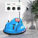 6V Rechargeable Ride-On Bumper Car Toy for Kids with Spiderman and Hello Kitty Designs Magic Cars 2