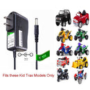 6V Circle Charger for Kid Trax 2018 and Up Spiderman ATV Spiderbike Magic Cars Variant 0
