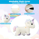 6V Electric Unicorn Ride-On Toy for Kids with Music and Handlebars Magic Cars 6