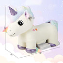 6V Electric Unicorn Ride-On Toy for Kids with Music and Handlebars Magic Cars 9