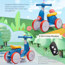 6V Electric Toddler Balance Bike with Bubble Machine 4-in-1 Multi-Function Ride-On Toy Magic Cars 2