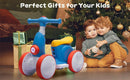 6V Electric Toddler Balance Bike with Bubble Machine 4-in-1 Multi-Function Ride-On Toy Magic Cars 8