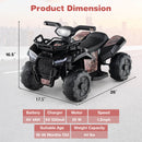 6V Electric Kids Toy Car with Music, Story Function, USB, and Front Storage Basket Magic Cars 5