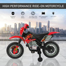 6V Electric Kids Ride-On Dirt Bike Motorcycle Toy with Battery and Training Wheels Magic Cars 5