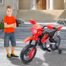 6V Electric Kids Ride-On Dirt Bike Motorcycle Toy with Battery and Training Wheels Magic Cars Variant 0