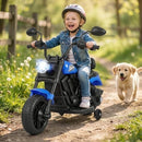 6V Electric Ride-On Chopper Motorcycle for Kids with Headlight and Music Magic Cars 2