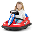 6V Electric Kids Ride-On Bumper Car with 360-Degree Spinning, Dual Motors, and 2 Speeds in Red Magic Cars 0