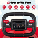 6V Electric Kids Ride-On Bumper Car with 360-Degree Spinning, Dual Motors, and 2 Speeds in Red Magic Cars 3