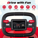 6V Electric Kids Ride-On Bumper Car with 2 Speeds and Portable Back Handle Magic Cars 3