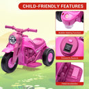 3-Wheel LED Bubble Motorcycle Toy for Kids - 6V Electric Ride-On Bike Magic Cars 2