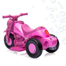3-Wheel LED Bubble Motorcycle Toy for Kids - 6V Electric Ride-On Bike Magic Cars 7