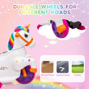 6V Battery-Powered Electric Unicorn Ride-On Car with Music for Toddlers Magic Cars 11