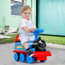 6V Motorized Kids Ride-On Train Toy with Track and 6 Wheels Navy Magic Cars 2