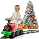 6V Electric Kids Ride-On Train with 16 Curved Tracks and 6 Stable Wheels Green Magic Cars Variant 0
