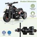 6V Battery-Powered Electric Bubble Motorcycle Ride-On Magic Cars 1