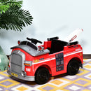 6V Electric Ride-On Fire Truck Toy Vehicle with Remote Control for Kids Magic Cars 3