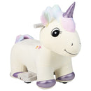 6V Electric Ride-On Car Toy for Kids with Music, Washable and Removable Parts, Handlebars Included Magic Cars 4
