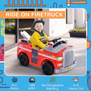 6V Electric Ride-On Fire Truck Vehicle for Kids with Remote Control Magic Cars 4