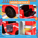 6V Electric Ride-On Fire Truck Vehicle for Kids with Remote Control Magic Cars 7