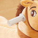 6V Electric Ride-On Horse with Music and Forward Motion, PU Wheels, Brown Magic Cars 10