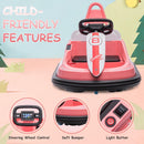 6V Electric Ride-On Kids Bumper Car with 360 Degree Spin Music and Bluetooth for Toddlers Magic Cars 12