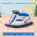 6V Electric Ride-On Kids Bumper Car with 360 Degree Spin Music and Bluetooth for Toddlers Magic Cars 15