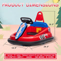 6V Electric Ride-On Kids Bumper Car with 360 Degree Spin Music and Bluetooth for Toddlers Magic Cars Variant 0