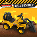 6V Front Loader Ride-On Toy for Toddlers 18-36 Months, Supports up to 44 lbs Magic Cars 5