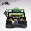6V Ride-On Grave Digger Monster Truck Toy with Graphics for Boys and Girls 18-36 Months Magic Cars 9