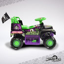 6V Ride-On Monster Truck with Grave Digger Design and Monster Jam Graphics for Kids Magic Cars 7