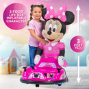 6V ImaginAir Inflatable Minnie Character Ride-On Bumper Car Magic Cars 4