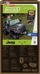 6V Toddler Ride-On Jeep Wrangler Toy with Driving Sounds and Multi-Terrain Traction Magic Cars 5