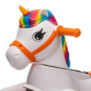 6V Electric Unicorn Ride-On Car with Music and Rocking Horse Feature for Kids Magic Cars 4
