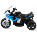 6V Electric 3-Wheel Riding Motorcycle for Kids Licensed Design Blue Magic Cars 3