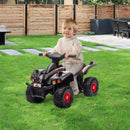 6V Kids 4-Wheeler ATV Quad Car with Music for Ages 2-6 Years Black Magic Cars 8