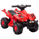 6V Kids 4-Wheeler ATV Quad Car with Music and Forward Drive for Ages 2-6 Years Red Magic Cars Variant 0