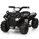 6V Electric Kids ATV Ride-On Quad Toy Car for Toddlers with LED Lights and MP3 Player Black Magic Cars Variant 0