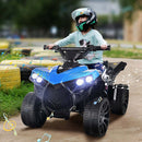 6V Electric Kids ATV Ride-On Toy Car with 4 Wheels, LED Lights, and Music for Ages 2 to 5 Magic Cars 2