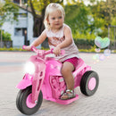 Electric 6V Kids Bubble Motorcycle with Music Button and Flame Design Magic Cars 2