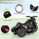 6V Electric Kids Ride-On Bubble Motorcycle with Music Button and Headlight, Black Magic Cars 4
