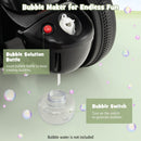 6V Electric Kids Ride-On Bubble Motorcycle with Music Button and Headlight, Black Magic Cars 5