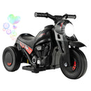 6V Electric Kids Ride-On Bubble Motorcycle with Music Button and Headlight, Black Magic Cars Variant 0