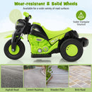6V Electric Kids Bubble Ride-On Motorcycle with Music Button and Headlight Green Magic Cars 7