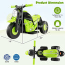 6V Kids Electric Ride-On Motorcycle with Bubble Blower, Music Button, and LED Headlight Magic Cars 1