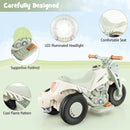 6V Kids Electric Ride-On Motorcycle with Bubble Blower, Music Button, and LED Headlight Magic Cars 11