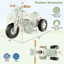 6V Kids Electric Ride-On Motorcycle with Bubble Blower, Music Button, and LED Headlight Magic Cars 8
